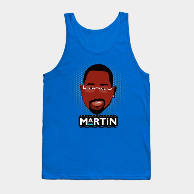 BLACK TV SHOW MARTIN Tank Top by Lula Popart